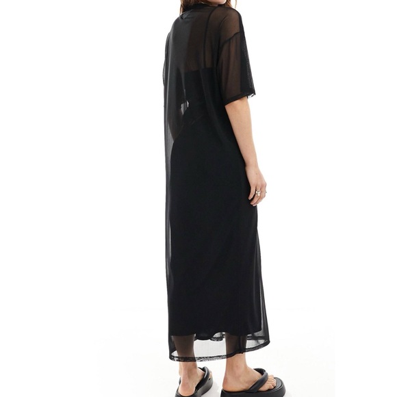 ASOS Mesh Maxi Dress - Picture 2 of 3